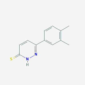 6-(3,4-dimethylphenyl)pyridazine-3(2H)-thione