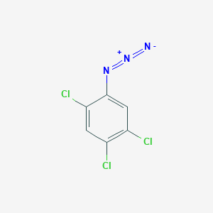 molecular formula C6H2Cl3N3 B2401567 1-Azido-2,4,5-trichlorobenzene CAS No. 77721-38-1