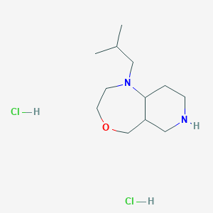 1-(2-Methylpropyl)-decahydropyrido[4,3-e][1,4]oxazepine dihydrochloride