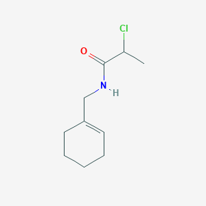 2-Chloro-N-(cyclohexen-1-ylmethyl)propanamide
