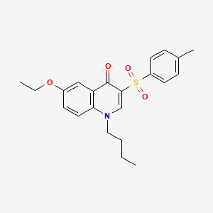 1-butyl-6-ethoxy-3-tosylquinolin-4(1H)-one