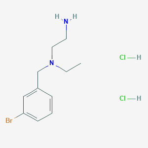 molecular formula C11H19BrCl2N2 B2401606 Brophenexin 