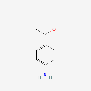 4-(1-Methoxyethyl)benzenamine