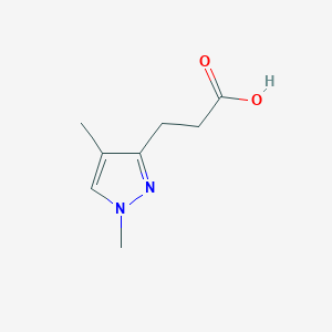 3-(1,4-Dimethylpyrazol-3-yl)propanoic acid