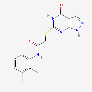 N-(2,3-dimethylphenyl)-2-[(4-oxo-1,2-dihydropyrazolo[3,4-d]pyrimidin-6-yl)sulfanyl]acetamide