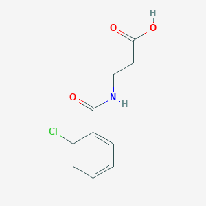 3-[(2-Chlorobenzoyl)amino]propanoic acid