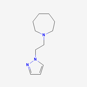 1-(2-(1H-pyrazol-1-yl)ethyl)azepane