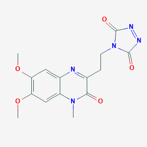molecular formula C15H15N5O5 B024017 Dmeq-tad CAS No. 132788-52-4