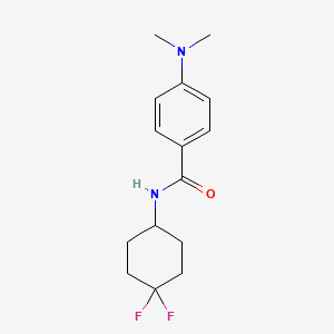 N-(4,4-difluorocyclohexyl)-4-(dimethylamino)benzamide