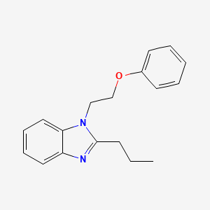1-(2-Phenoxyethyl)-2-propylbenzimidazole