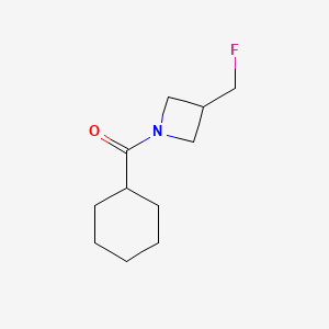 Cyclohexyl(3-(fluoromethyl)azetidin-1-yl)methanone