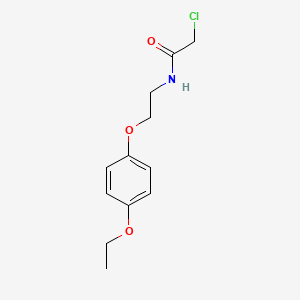 2-chloro-N-[2-(4-ethoxyphenoxy)ethyl]acetamide