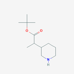 Tert-butyl 2-piperidin-3-ylpropanoate