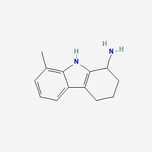 molecular formula C13H16N2 B2401993 8-methyl-2,3,4,9-tetrahydro-1H-carbazol-1-amine CAS No. 1042536-56-0
