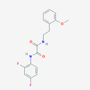 N1-(2,4-difluorophenyl)-N2-(2-methoxyphenethyl)oxalamide