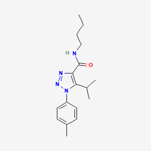 N-butyl-5-isopropyl-1-(p-tolyl)-1H-1,2,3-triazole-4-carboxamide