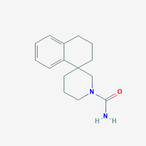 Spiro[2,3-dihydro-1H-naphthalene-4,3'-piperidine]-1'-carboxamide