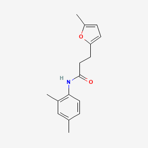 molecular formula C16H19NO2 B2402062 N-(2,4-dimethylphenyl)-3-(5-methylfuran-2-yl)propanamide CAS No. 868153-71-3