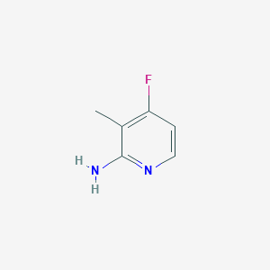 molecular formula C6H7FN2 B2402091 4-Fluoro-3-methylpyridin-2-amine CAS No. 1227586-61-9