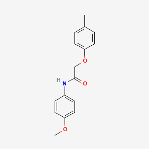 molecular formula C16H17NO3 B2402134 N-(4-methoxyphenyl)-2-(4-methylphenoxy)acetamide CAS No. 303795-61-1