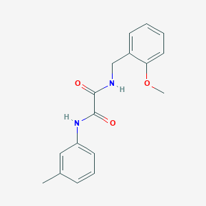 molecular formula C17H18N2O3 B2402185 N1-(2-methoxybenzyl)-N2-(m-tolyl)oxalamide CAS No. 341006-80-2