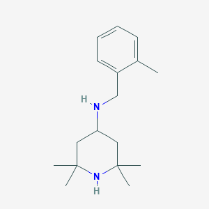 molecular formula C17H28N2 B2402479 (2-Methyl-benzyl)-(2,2,6,6-tetramethyl-piperidin-4-yl)-amine CAS No. 626213-04-5