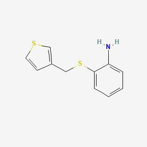 2-[(Thien-3-ylmethyl)thio]aniline