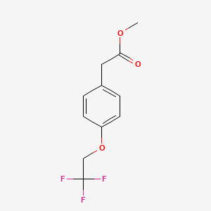 Methyl 2-[4-(2,2,2-trifluoroethoxy)phenyl]acetate