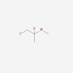 molecular formula C4H9IO B2402607 1-Iodo-2-methoxypropane CAS No. 123692-02-4
