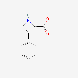 Methyl (2R,3R)-3-phenylazetidine-2-carboxylate