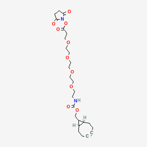 molecular formula C26H38N2O10 B2402723 BCN-PEG4-NHS ester 