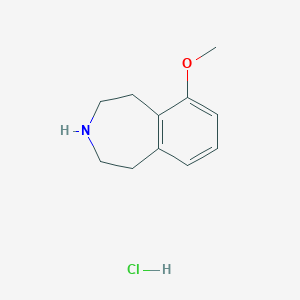 6-Methoxy-2,3,4,5-tetrahydro-1H-benzo[d]azepine Hydrochloride
