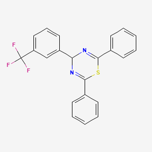 2,6-diphenyl-4-[3-(trifluoromethyl)phenyl]-4H-1,3,5-thiadiazine