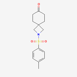 molecular formula C15H19NO3S B2402824 2-(4-Methylbenzenesulfonyl)-2-azaspiro[3.5]nonan-7-one CAS No. 2504202-74-6