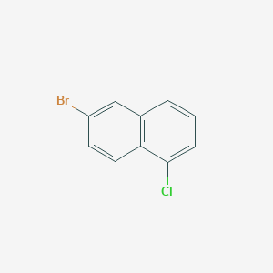 molecular formula C10H6BrCl B2402895 6-Bromo-1-chloronaphthalene CAS No. 1000391-24-1