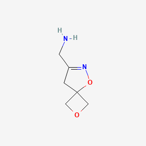 2,5-Dioxa-6-azaspiro[3.4]oct-6-en-7-ylmethanamine
