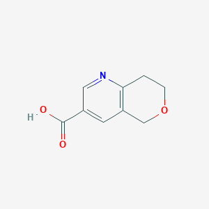 7,8-Dihydro-5H-pyrano[4,3-B]pyridine-3-carboxylic acid
