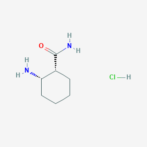 cis-2-Amino-cyclohexanecarboxylic acid amide hydrochloride