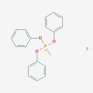 molecular formula C19H18IO3P B024030 甲基三苯氧基碘化膦 CAS No. 17579-99-6