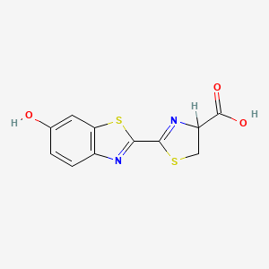 2-(6-Hydroxybenzo[d]thiazol-2-yl)-4,5-dihydrothiazole-4-carboxylic acid