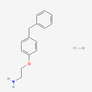2-(4-Benzylphenoxy)ethan-1-amine hydrochloride