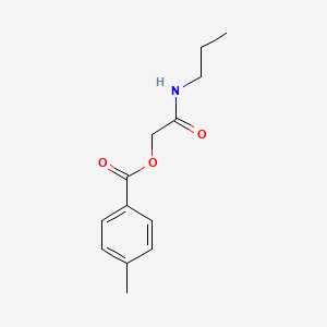 2-Oxo-2-(propylamino)ethyl 4-methylbenzoate
