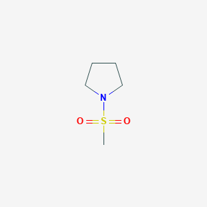 molecular formula C5H11NO2S B2403326 1-Methanesulfonylpyrrolidine CAS No. 51599-68-9