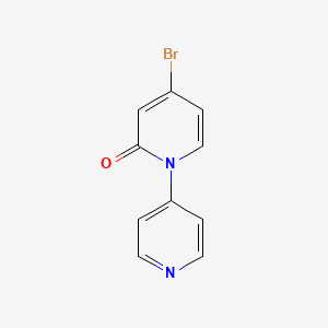 4-Bromo-1-(pyridin-4-yl)pyridin-2(1H)-one