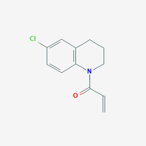 1-(6-Chloro-3,4-dihydro-2H-quinolin-1-yl)prop-2-en-1-one