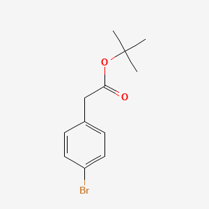 molecular formula C12H15BrO2 B2403494 Tert-butyl 2-(4-bromophenyl)acetate CAS No. 33155-58-7