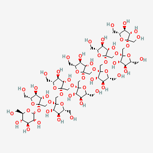 molecular formula C60H102O51 B2403518 Fructo-oligosaccharide DP10/GF9 CAS No. 118150-64-4