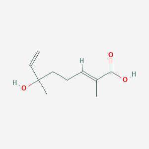 molecular formula C10H16O3 B024037 10-Carboxylinalool CAS No. 28420-25-9