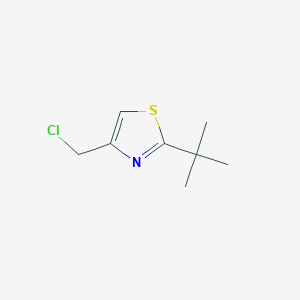 2-Tert-butyl-4-(chloromethyl)-1,3-thiazole