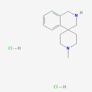 1'-methyl-2,3-dihydro-1H-spiro[isoquinoline-4,4'-piperidine] dihydrochloride